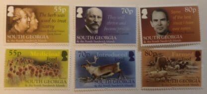 South Georgia Scott # 603-605 Mint Never Hinged