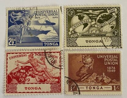 Tonga Scott #87-90 Used