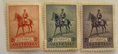 Australia Scott # 152-154 Mint Hinged