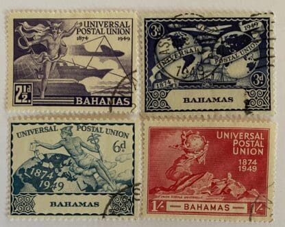 Bahamas # Scott # 150-153 Used