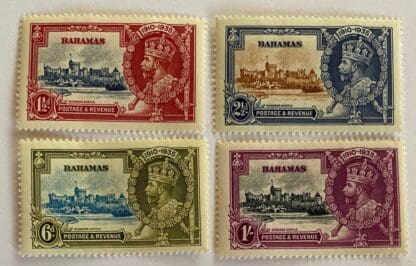 Bahamas Scott # 92-95 Mint Hinged