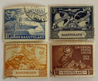 Basutoland # Scott #41-44 Used