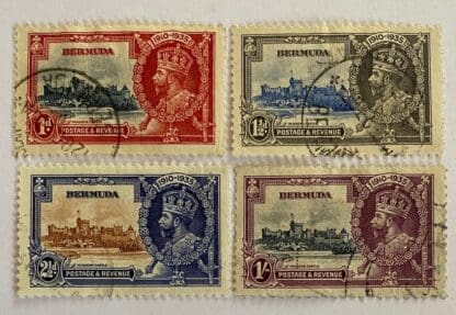 Bermuda Scott # 100-103 Used