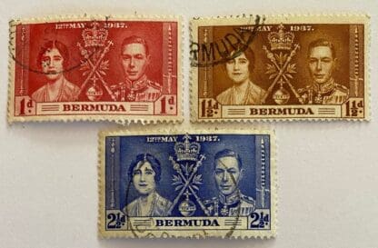 Bermuda Scott # 115-117 Used