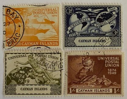 Cayman Islands  Scott #118-121 Used