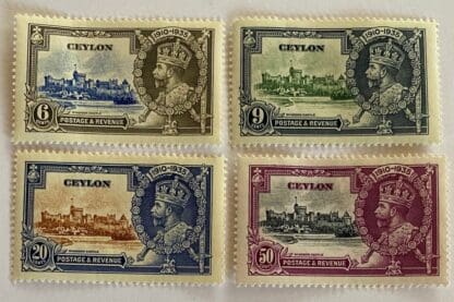 Cayman Islands Scott # 81-84 Used