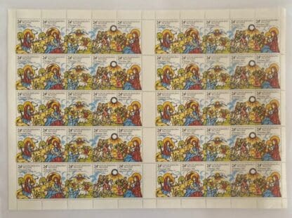 Cocos Keeling Islands Scott # 56-60a Mint Never Hinged Sheet