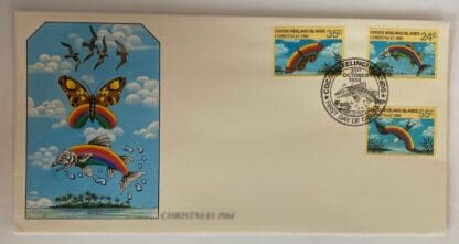 Cocos Keelings Scott # 122-124 First Day Cover