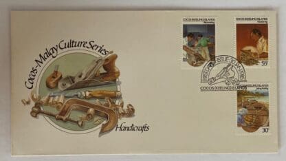 Cocos Keelings Scott # 126-128 First Day Cover