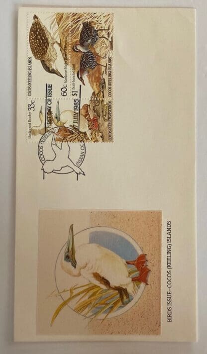 Cocos Keelings Scott # 132-134A  First Day Cover