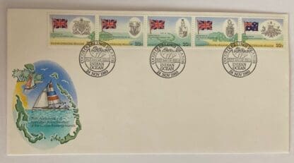 Cocos Keelings Scott # 56-60 First Day Cover