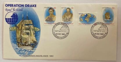 Cocos Keelings Scott # 61-64 First Day Cover