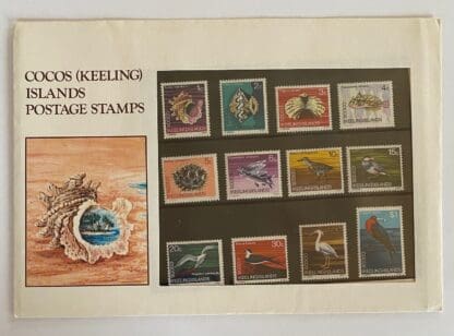 Cocos Keeling Islands Scott # 8-19 Mint Never Hinged Presentation Folder