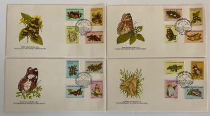 Cocos Keelings Scott # 87-102 First Day Cover