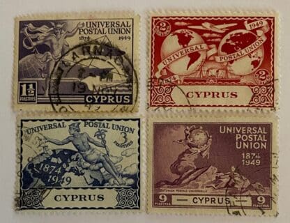 Cyprus Scott #160-163 Used