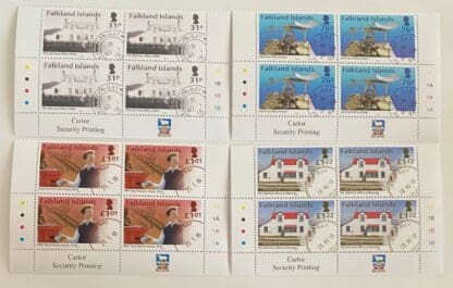 Falkland Islands Scott #1232-1235 Mint Never Hinged Plate Block