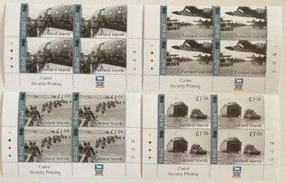 Falkland Islands Scott #1248-1251 Mint Never Hinged Plate Block