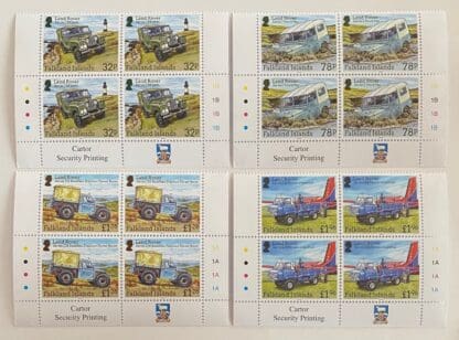 Falkland Islands Scott #1260-1263 Mint Never Hinged Plate Block