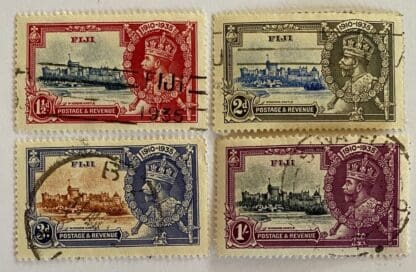 Fiji Scott # 110-113 Used