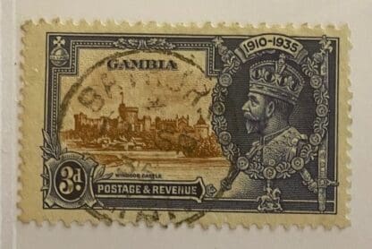 Gambia Scott # 126 Used