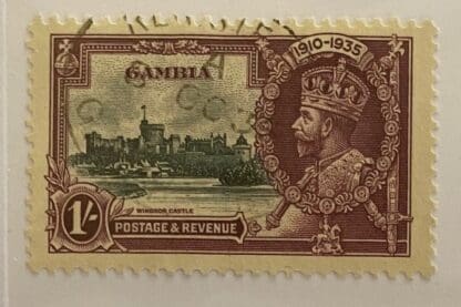 Gambia Scott # 128 Used