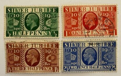 Great Britain Scott # 226-229 Used