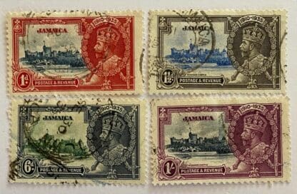 Jamaica Scott #109-117 Used