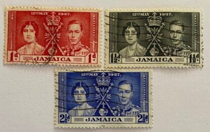 Jamaica Scott #113-115 Used