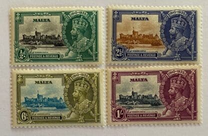 Malta Scott # 184-187 Mint Hinged