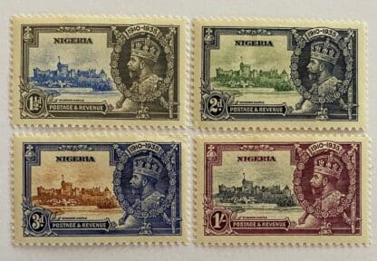 Nigeria Scott # 34-37 Mint Hinged