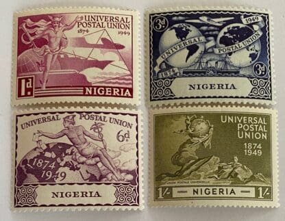 Nigeria Scott # 75-78 Mint Never Hinged