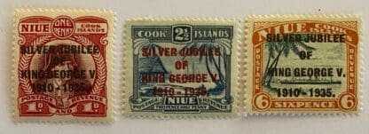 Niue Scott # 67-69 Mint Hinged