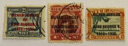 Niue Scott # 67-69 Used