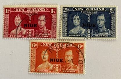 Niue Scott # 70-72 Used