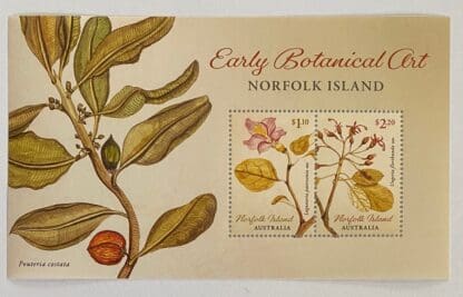 Norfolk Islands Scott # Botanical Mint Never Hinged