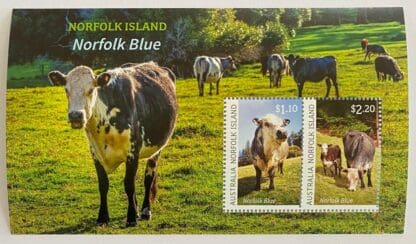 Norfolk Islands Scott # Norfolk Blue Mint Never Hinged