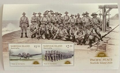 Norfolk Islands Scott # Peace in the Pacific Mint Never Hinged