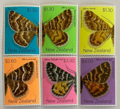 New Zealand Scott # Butterflies Mint Never Hinged