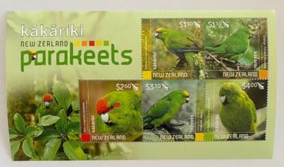 New Zealand Scott # Parakeets Mint Never Hinged