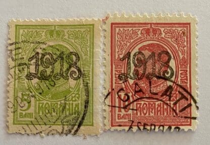 Romania Scott # 241-242 Used