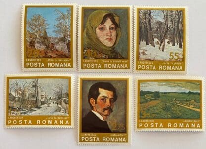 Romania Scott # 2532-2537 Mint Never Hinged