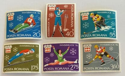 Romania Scott # 2596-2601 Mint Never Hinged