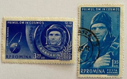 Romania Scott # C103-C104 Used