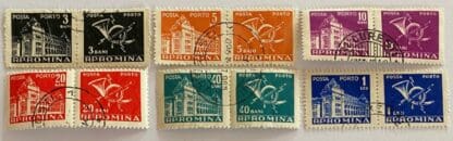 Romania Scott # J115-J120 Used