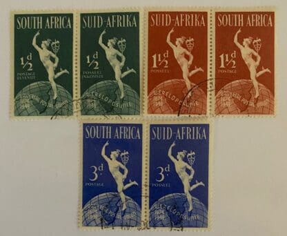 South Africa Scott #109-111 Used