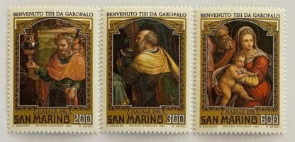 San Marino Scott # 1014-1016 Mint Hinged