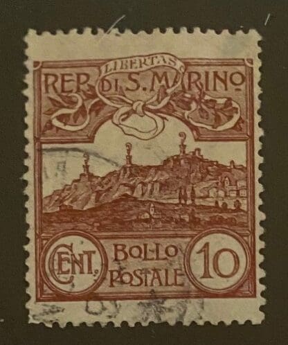 San Marino Scott # 45 Used