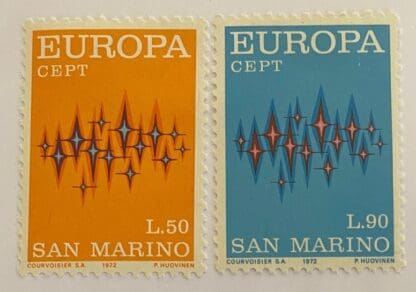 San Marino Scott # 771-772 Mint Hinged