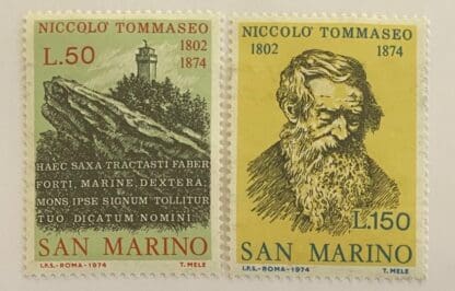 San Marino Scott # 850-851 Mint Hinged