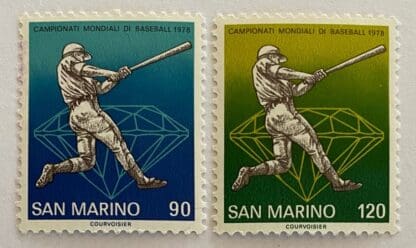 San Marino Scott # 924-925 Mint Hinged